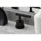 Kingston Brass KS4980CKL Widespread Bathroom Faucet with Brass Pop-Up, Matte Black KS4980CKL - alternate 3
